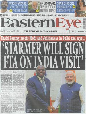 Eastern Eye, issue 13/06/2025