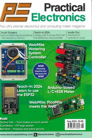 Practical Electronics, issue AUG 24
