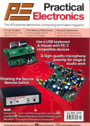 Practical Electronics, issue JAN 25