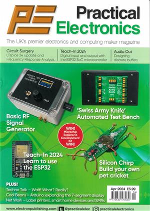 Practical Electronics Magazine Issue APR 24