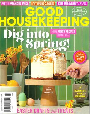 Good Housekeeping USA Magazine Issue MAR-APR