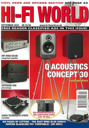 Hi-Fi World Magazine Issue SEP 22