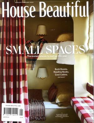 House Beautiful USA Magazine Issue JAN-FEB