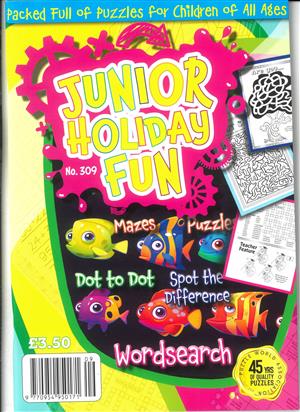 Junior Holiday Fun, issue NO 309