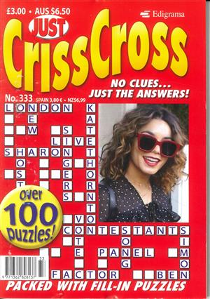 Just Criss Cross, issue NO 333