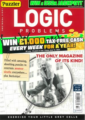 Puzzler Logic Problems Magazine Issue NO 480