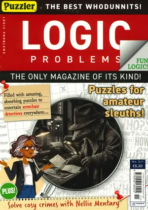 Puzzler Logic Problems - NO 511, issue NO 511
