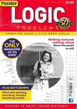 Puzzler Logic Problems magazine
