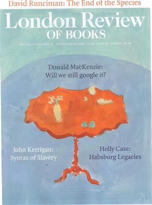 London Review of Books Magazine