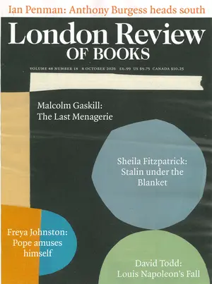 London Review of Books Magazine