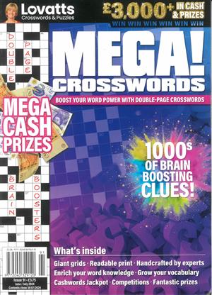 Lovatts Mega Crosswords - NO 91