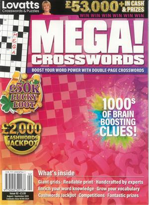 Lovatts Mega Crosswords - NO 92