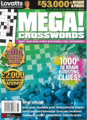 Lovatts Mega Crosswords, issue NO 95