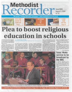 Methodist Recorder - 09/08/2024