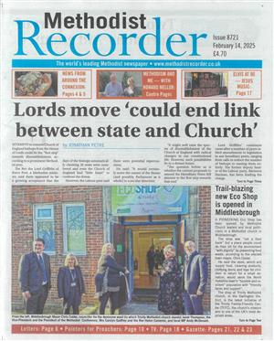 Methodist Recorder - 14/02/2025