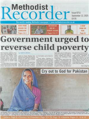 Methodist Recorder, issue 12/09/2025