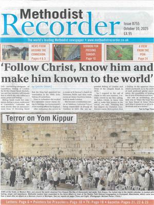 Methodist Recorder, issue 10/10/2025