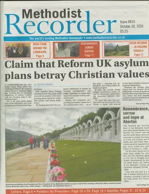 Methodist Recorder Magazine