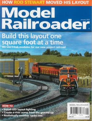 Model Railroader - JAN 25