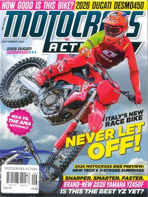 Motocross Action, issue SEP 25