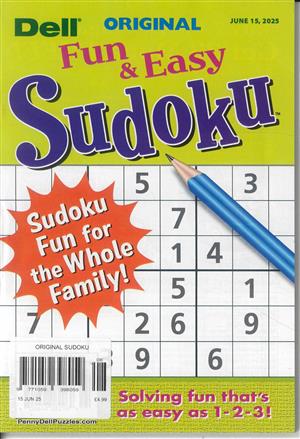 Original Sudoku, issue 15/06/2025