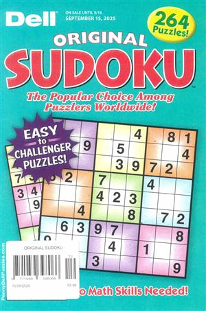 Original Sudoku, issue 15/09/2025