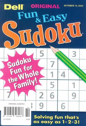 View the latest issue 15/10/2025 of Original Sudoku magazine Original Sudoku, issue 15/10/2025