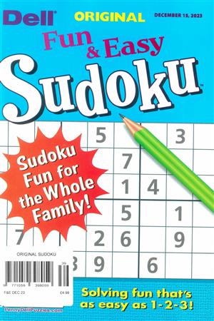 Original Sudoku - F&E DEC 23