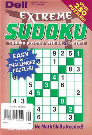 Original Sudoku - EXT N94