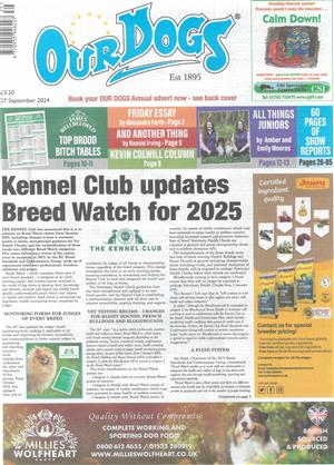 Our Dogs - 27/09/2024