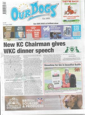 Our Dogs, issue 22/08/2025