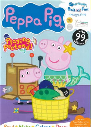 Peppa Pig Bag O Fun Magazine Issue NO 173
