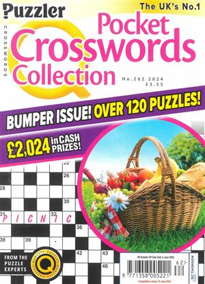 PUZZLER Q POCK CROSSWORDS - NO 262