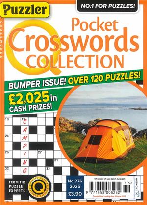 PUZZLER Q POCK CROSSWORDS - NO 276