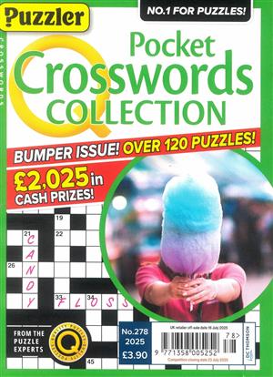 PUZZLER Q POCK CROSSWORDS - NO 278