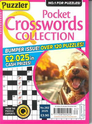 PUZZLER Q POCK CROSSWORDS - NO 282