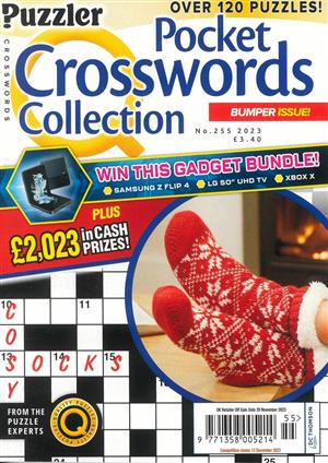 PUZZLER Q POCK CROSSWORDS - NO 255