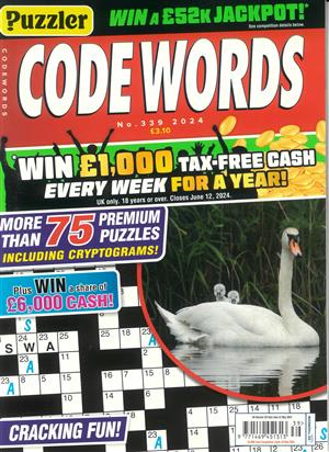 Puzzler Codewords Magazine Issue NO 339