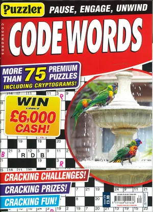 Puzzler Codewords Magazine