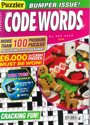 Puzzler Codewords Magazine Issue NO 333