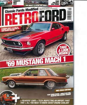 Retro ford magazine