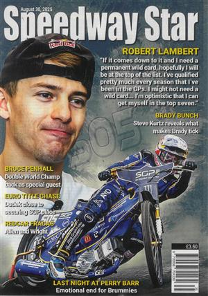 Speedway Star, issue 30/08/2025