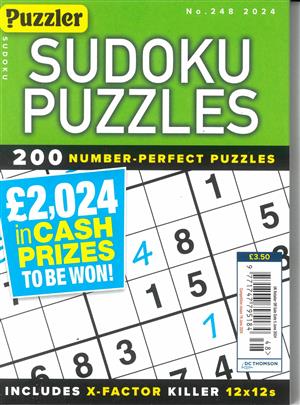 Sudoku Puzzles Magazine Issue NO 248