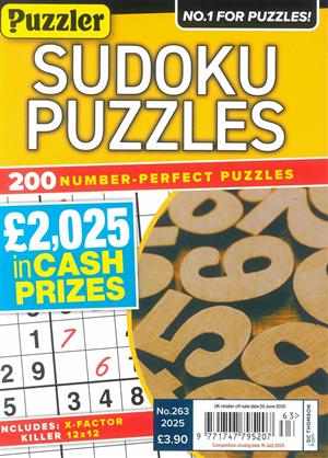 Sudoku Puzzles, issue NO 263
