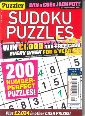 Sudoku Puzzles Magazine Issue NO 246