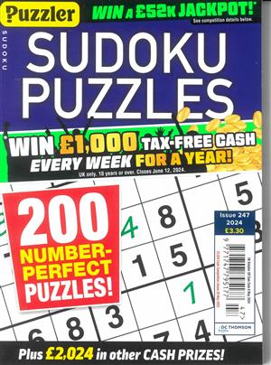 Sudoku Puzzles Magazine Issue NO 247