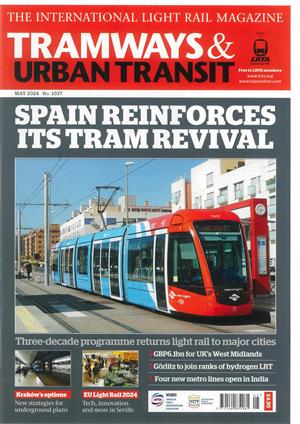 Tramways & Urban Transit Magazine Issue MAY 24