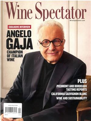Wine Spectator Magazine Issue APR 24