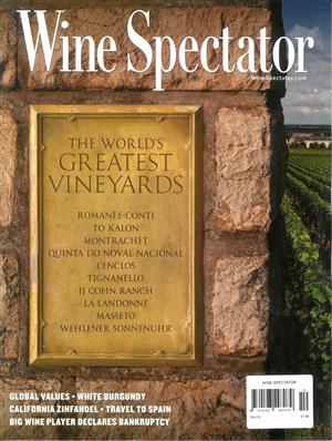 Wine Spectator, issue OCT 15