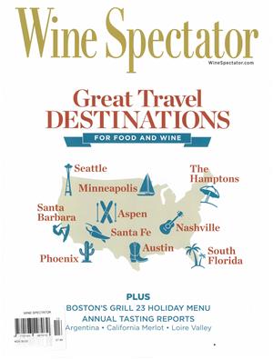 Wine Spectator Magazine Issue NOV 30-23